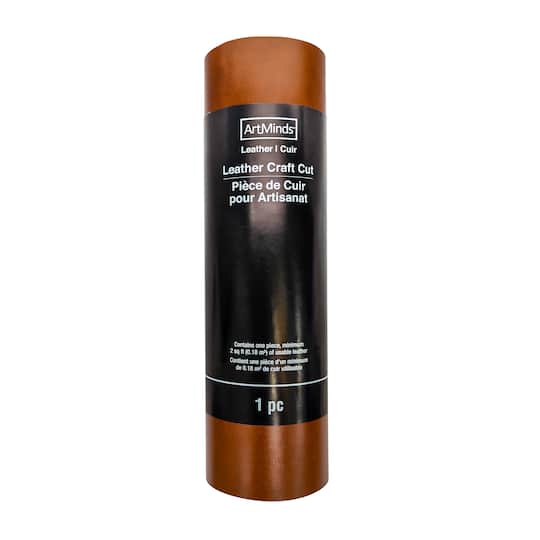 Vermont Cognac Leather Craft Cut by ArtMinds™
